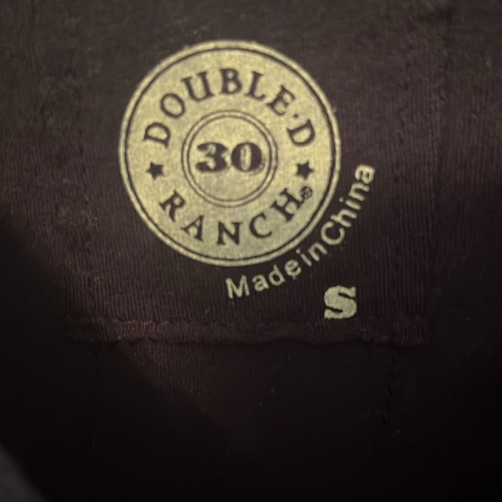 Double D Ranch Black and Gold Logo Top - Picture 2 of 5